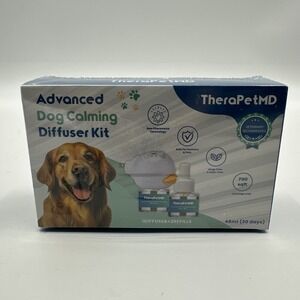 TheraPet MD Advanced Dog Calming Diffuser Kit (1 Diffuser + 2 Refills) New Seal